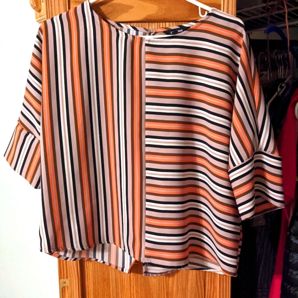 Express striped top